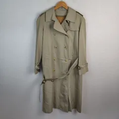 Aquascutum アクアスキュータム トレンチコート ダブル ロング ベージュ レディース 古着 クラシック シンプル イングランド製のサムネイル