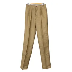 未使用 Christian Dior MONSIEUR クリスチャンディオール  スラックスパンツ サイズ79 キャメル  メンズ 古着 中古 USEDのサムネイル
