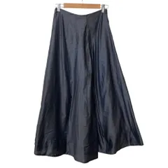 良品 24AW AK+1 BEAMS エーケーワン ビームス シアー スリット フレアスカート サイズ38 グレー レディース 古着 中古 USEDのサムネイル