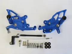 yzf-r25/r3 r25 r3 2025 以降 mt-25 mt-03 2025 以降 新型 バックステップ CNC 青のサムネイル