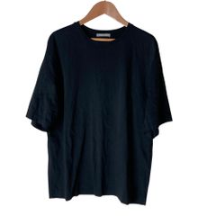 미품 23SS Theory luxe 세오리랏쿠스 SOPHIA JERSEY EVA 반소매 컷소우 T셔츠 38 블랙 레이디스 헌 옷 중고 USED