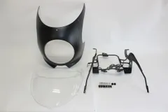 Z900RS z900rs 専用 カウル ビキニカウル ＆ スクリーン ＆ ステー セット C M.F.S.ブラック＆クリアのサムネイル