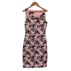 【美品】BOUTIQUE MOSCHINO ノースリーブワンピース 2026年最新】BOUTIQUE MOSCHINO レディース ノースリーブひざ丈