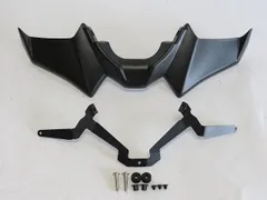 MT-07 mt07 2021-2024 BEAK ビーク エクステンション 黒のサムネイル