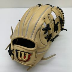 ウィルソンスタッフ 硬式内野手用87型 プレミアムキップ 補修済み