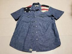 新品☆Paul Smith RED EAR シャンブレーワーク シャツ☆茶☆L - メルカリ