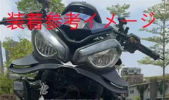 streets triple 765 rs RS ストリートトリプルRS 2023 以降 フロントフェアリング ウィングチップ 黒のサムネイル
