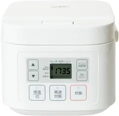 【動作確認済】【中古】本体のみ ニトリ マイコン式 炊飯器 3合炊き SN-A5WH ホワイト系のサムネイル