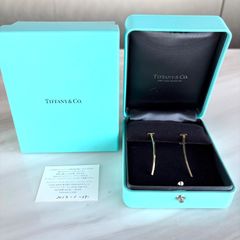 ☆2025年購入☆美品☆ティファニー Tフープピアス ローズゴールド 正規