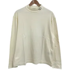 美品 dunhill ダンヒル ストレッチ 長袖 モックネック Tシャツ カットソー M アイボリー メンズ 古着 中古 USEDのサムネイル