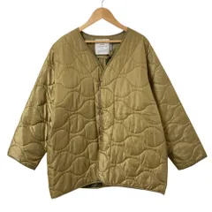 GRANDMA MAMA DAUGHTER グランマママドーター キルティングジャケット GJ2132711-210427 サイズ0 カーキ レディース 古着 中古 USEDのサムネイル