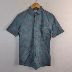 IOLANI HAWAIIAN CLASSICS イオラニハワイアンクラシックス 半袖シャツ 総柄 M メンズ 古着 アメカジ レトロのサムネイル
