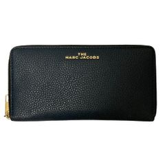 MARC JACOBS マークジェイコブス 長財布 ラウンドファスナー ブラック