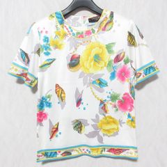 LEONARD 花柄 ハイネック 半袖 カットソー - メルカリ