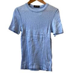 Drawer ドゥロワー 刺繍ロゴ フレンチスリーブカットソー A024 レディース Drawer ドゥロワー 刺繍ロゴ フレンチスリーブカットソー A024