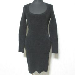 美品 Alexander Wang アレキサンダーワン タイト ニットワンピース サイズS ブラック レディース 古着 中古 USED