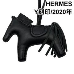 HERMES エルメス ロデオチャーム PM ソーブラック ノワール 箱付
