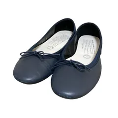 美品 chausser ショセ TRAVEL SHOES バレエシューズ サイズ36 約23cm ネイビー レディース 古着 中古 USEDのサムネイル
