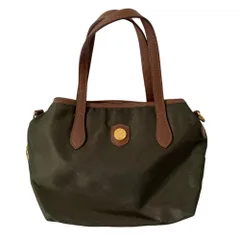 美品 BONFANTI ボンファンティ 2way ナイロン トートバッグ カーキ レディース 古着 中古 USEDのサムネイル