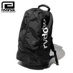 reversal リバーサル バックパック NEW GIANT BAG rvbs025 メンズ レディース ストリート系 ファッション ブラックのサムネイル