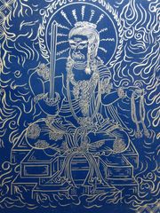 金運！魔除け！祈祷品　黄金不動明王様　金属性お守り護符　曼殊門跡寺院 金運！魔除け！祈祷品 黄金不動明王様 金属性お守り護符 曼殊門跡寺院