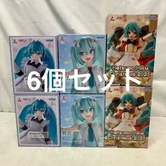 未開封 初音ミク Luminasta クリスマス2025 他 初音ミク フィギュア 6個セット SF6917 c107