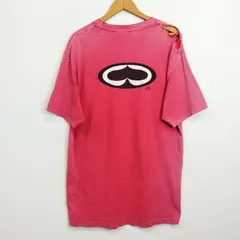 SRH エスアールエイチ Tシャツ 半袖 両面 プリント フェード パンク Y2K グランジ 西海岸 パンク スケート サーフ 襤褸 ダメージ 古着 F474のサムネイル