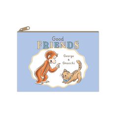 토신 팩 Curious George 파우치 (조지 & 뇨키) CG-PO024 4996740614729