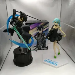SAOシリーズ フィギュアセット3体 キリト シノン ソードアートオンライン  2606BXsy1