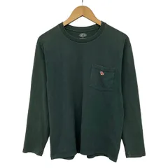 DANTON(ダントン) 長袖Tシャツ サイズ42 L メンズ - ブルーグリーン クルーネックのサムネイル