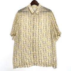 【中古品】 DRIES VAN NOTEN ドリスヴァンノッテン 幾何学模様 VISCOSE SS SHIRT ビスコース ショートスリーブ シャツ トップス 【141-260617-kh-06-izu】のサムネイル