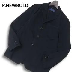 R.NEWBOLD ポールスミス 通年★ アンコン テーラード ジャケット Sz.M メンズ 黒のサムネイル