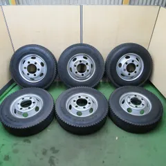 6本価格！22年★いすゞ フォワード 純正 TOPY スチール 225/80R17.5 123/122L スタッドレス ダンロップ デクテス SP001 135-9CS DECTES 17.5インチ PCD222.25/6H★6060301ナスのサムネイル