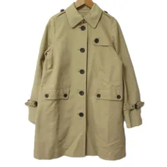 良品 BLUE LABEL CRESTBRIDGE ブルーレーベルクレストブリッジ ライナー付き トレンチコート 55A31-261-42 サイズ36 ベージュ レディース 古着 中古 USEDのサムネイル