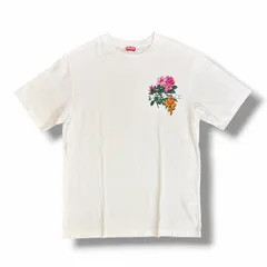 KENZO ALOHA FLOWER TATTOO プリントTシャツ 半袖カットソー ケンゾー FD55TS0414SG ホワイト M （14339M）のサムネイル