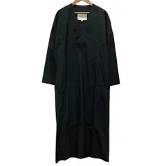 美品 STUDIO NICHOLSON スタジオニコルソン ロングスリーブ ワンピース 52-10-532001 サイズ0 ブラック レディース 古着 中古 USEDのサムネイル
