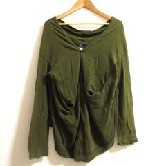美品 Y's〈Yohji Yamamoto〉変形ニットカーディガン 2 アシメ - メルカリ