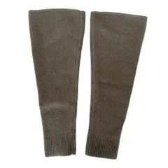 美品 Deuxieme Classe ドゥーズィエムクラス CARIAGGI カシミヤ100% ニットレッグウォーマー グレー レディース 古着 中古 USEDのサムネイル