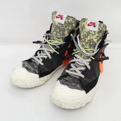 NIKE × READYMADE ◆Blazer Mid/ブレーザー ミッド/ブラック/26.5cm CZ3589-001 【靴/クツ/シューズ/SHOES】 メンズファッション