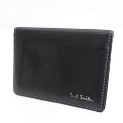 Paul Smith 名刺入れ カードケース ブラック レザー - メルカリ