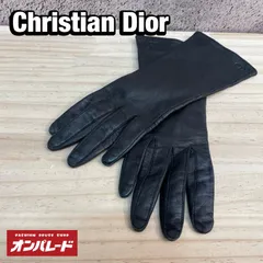 Christian Dior クリスチャンディオール レザーグローブ 手袋 サイズ19のサムネイル