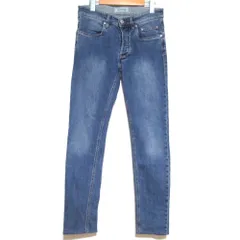美品 SIVIGLIA シヴィリア シビリア ボタンフライ ストレッチ デニムパンツ ジーンズ W31 インディゴブルー メンズ 古着 中古 USEDのサムネイル