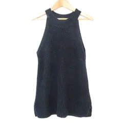 美品 POLO RALPH LAUREN ポロラルフローレン リネン100％ アメスリ ニットタンクトップ プルオーバー XS インディゴ レディース 古着 中古 USEDのサムネイル
