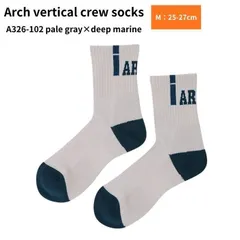 Arch アーチ ソックス Arch vertical crew socks A326-102 25-27cm ユニセックス バスケットボール バスケのサムネイル