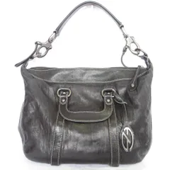 FRANCESCO BIASIA フランチェスコビアジア 2WAY レザー ハンドバッグ ショルダーバッグ ブラック レディース 古着 中古 USEDのサムネイル