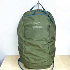 【アークテリクスARC'TERYX】⚫︎ナイロンバックパック カーキ×ブルー系 ⭐︎のサムネイル