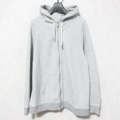 良品 MACKINTOSH LONDON マッキントッシュ ジップアップ スウェットパーカー フーディー 大きいサイズ 44 グレー レディース 古着 中古 USEDのサムネイル