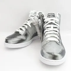 NIKE×CLOT ◆ダンク ハイ/クロット/シルバー/27.5ｃｍ/凝結集團/タグ付き DH4444-900 【メンズ/MEN/男性/ボーイズ/紳士】【靴/クツ/シューズ/SHOES】 メンズファッション【中古】 のサムネイル