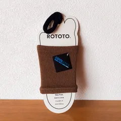 【新品/アウトレット品】ロトト ROTOTO / (R1097) (FOOT BAND) CINNAMON FREE / ユニセックス サンダル用 フットカバー ソックス 靴下 日本製のサムネイル