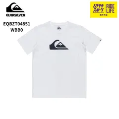 送料込【ムラスポ公式】QUICKSILVER クイックシルバー　OTL-EQBZT04851　WBB0（ホワイト）　キッズTシャツ　キッズ　ジュニア　Tシャツ　新品のサムネイル